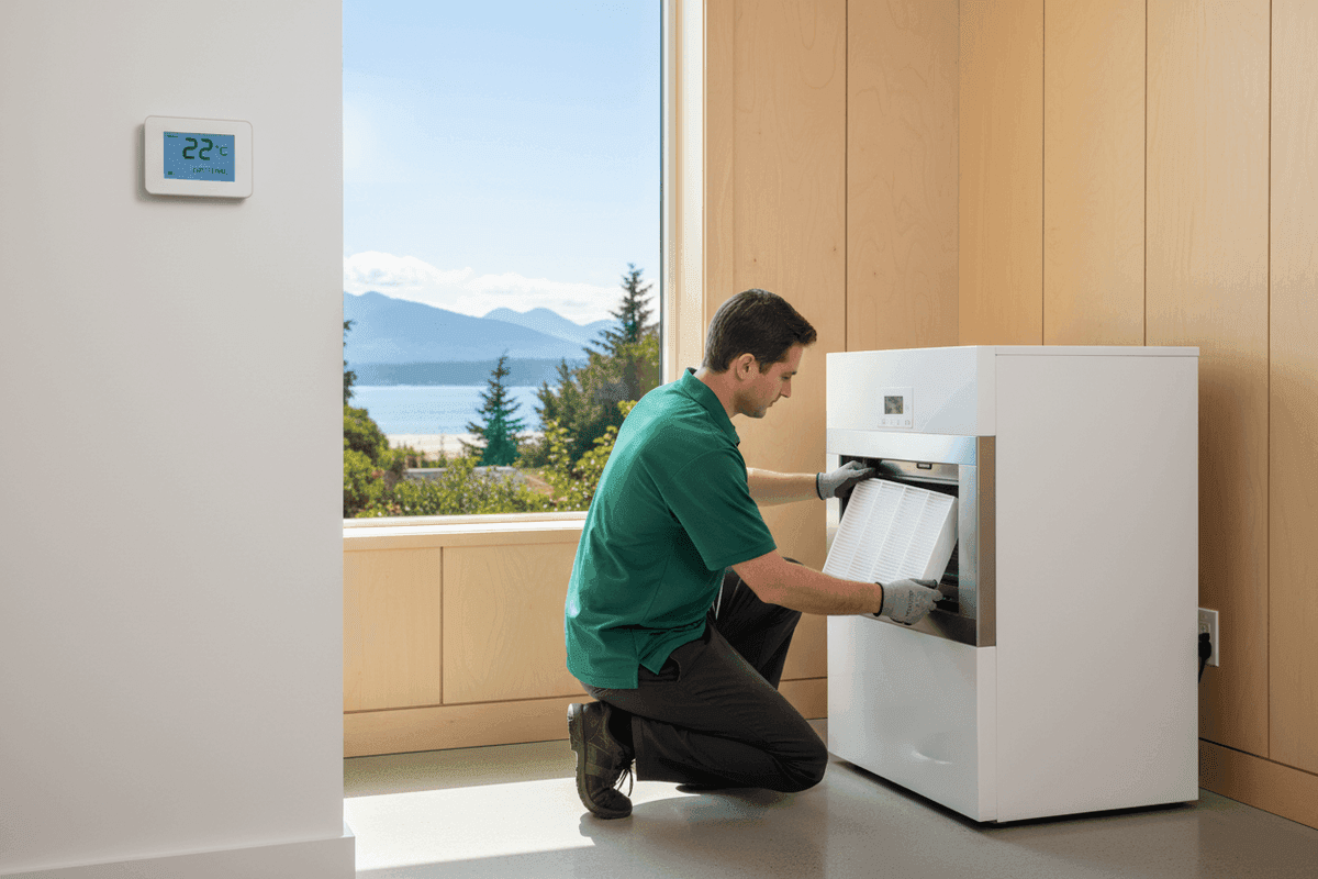 HVAC System — after maintenance